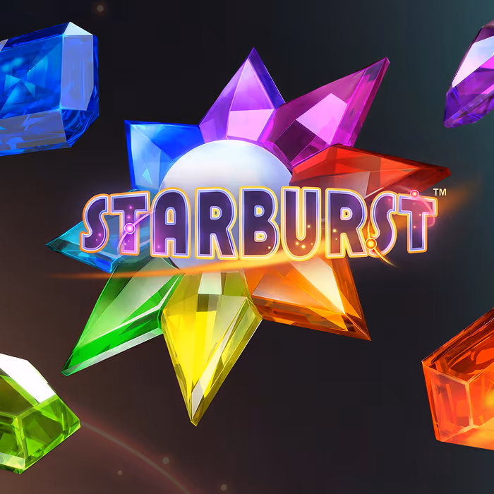 Slot Starburst con wild espandenti e tema cosmico vibrante