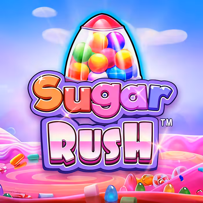 Slot Sugar Rush con dolciumi e vincite a grappolo